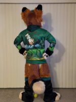 Hoodie is fashionable with a tail 