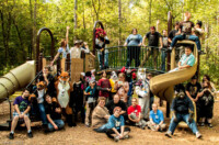 Everyone to the Swingset! (Group Shot) 